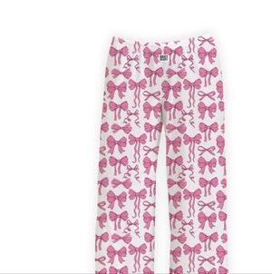 NWT Womens Brief Insanity Ribbons & Bows Pajama Pants
